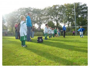 opstelling voor penaltys